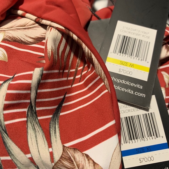 Dolce Vita desert rose bikini top NWT - Picture 6 of 6